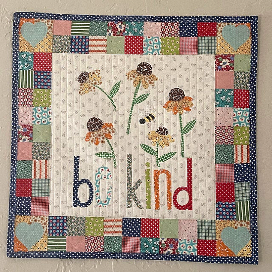 Be Kind Mini Quilt Pattern