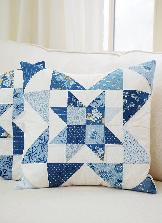 Festival of Stars Quilt Pattern & Free Pillow Pattern