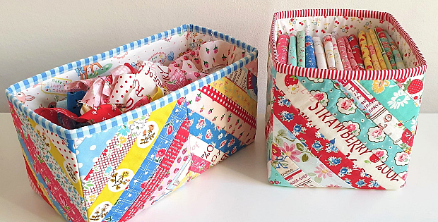 Tubby Boxes Sewing Pattern