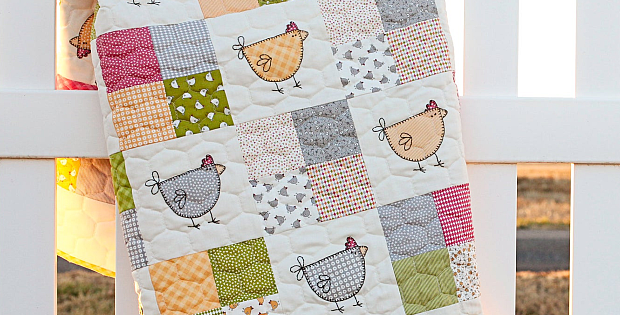 Cluck Quilt Pattern