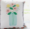 Mason Jar Flower Vase Pillow Tutorial