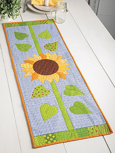 Sunflower Morning Table Runner Pattern