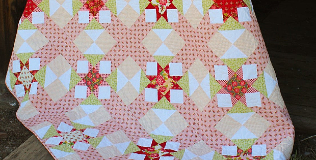 Locked Stars Quilt Pattern