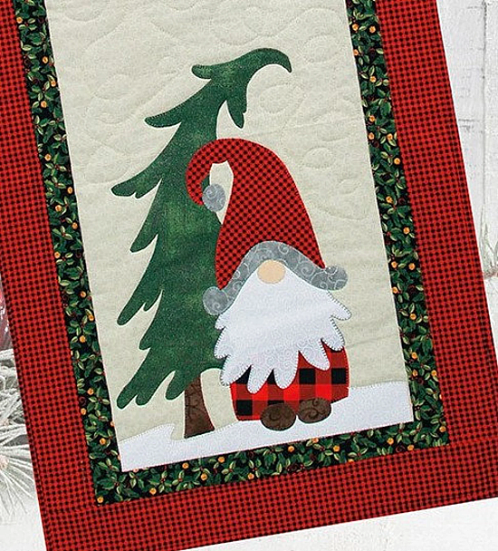 Home With a Gnome Table Runner Pattern