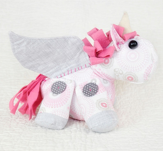 Unicorn Softie Sewing Pattern