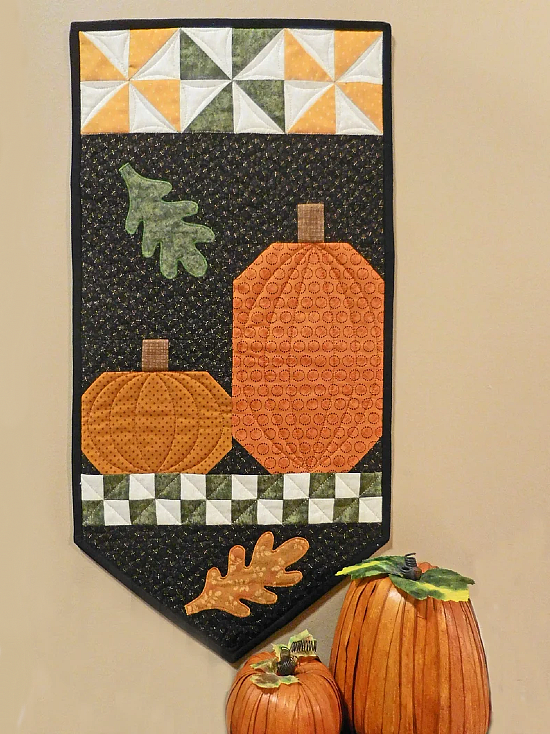 Pumpkin Harvest Wall Hanging Pattern