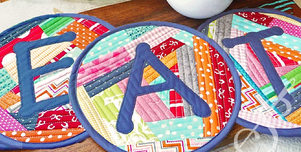 Too Hot to Handle Quilted Potholder Pattern