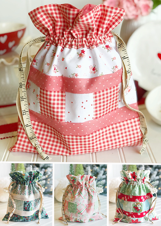 Tiny Treat Bags are so Quick, Easy and Cute - Quilting Digest