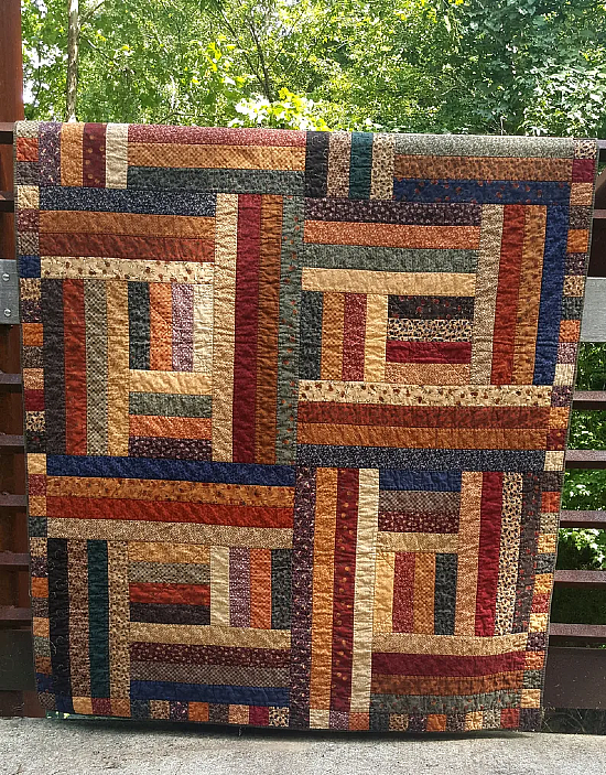 The Jelly Maker's Cabin Quilt Pattern