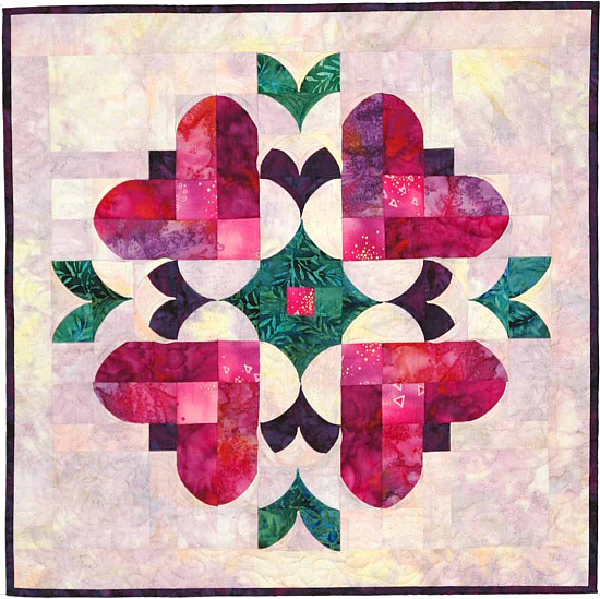 Heart to Heart Mini Quilt Pattern