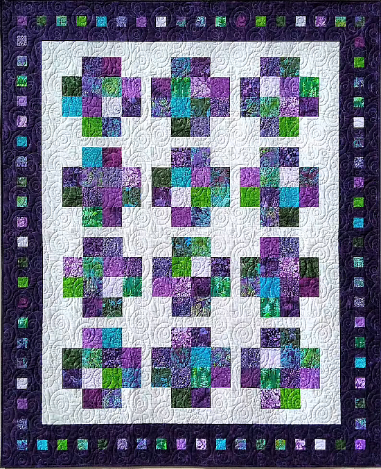 Positivity Squared Quilt Pattern