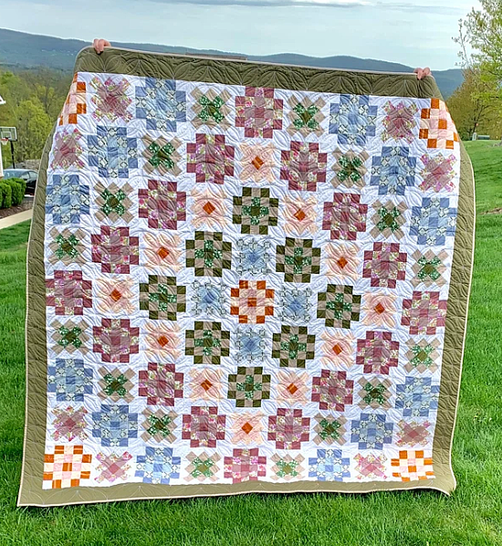 Granny B Squared Quilt Pattern