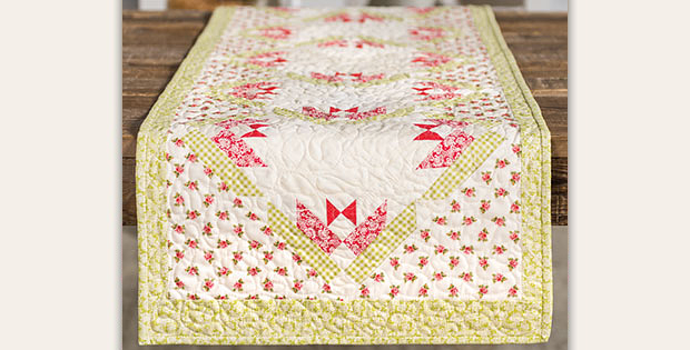 Simply Spring Table Runner Pattern