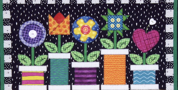 Spool Flowers Quilt Pattern