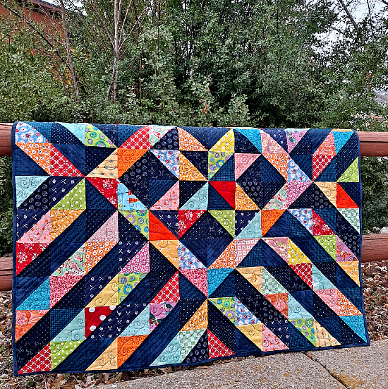 Sunshine on a Cloudy Day Quilt Pattern