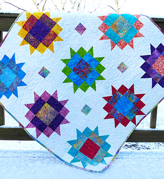 Chunky Dresden Plate Blocks are Simple to Make - Quilting Digest