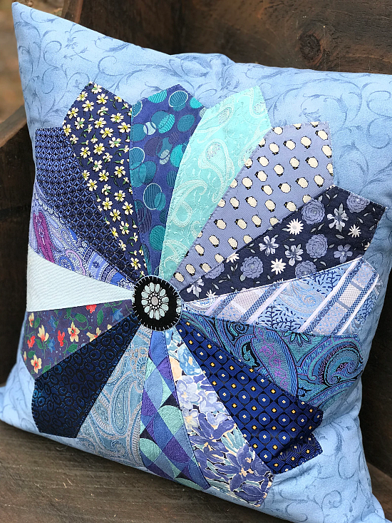 Necktie Memory Pillow Cover