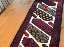 Necktie Table Runner Quilt Pattern