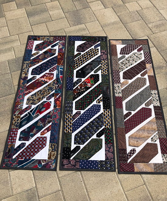 Necktie Table Runner Quilt Pattern