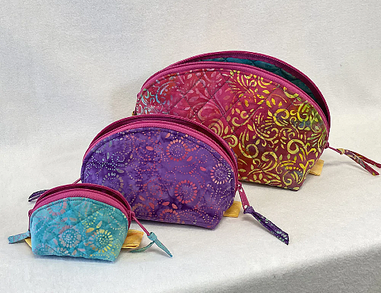 Clam Up Zipper Pouch Sewing Pattern