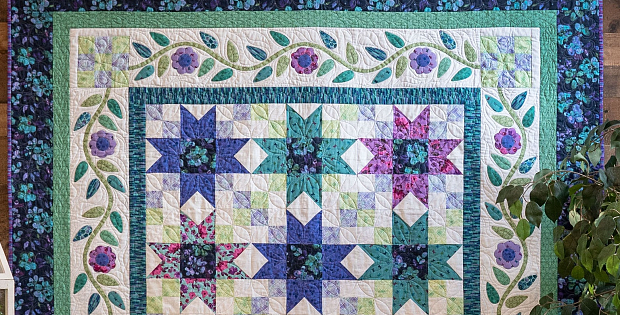 Riviera Rose Quilt Pattern