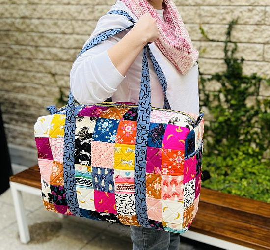 crochet duffle bag pattern free