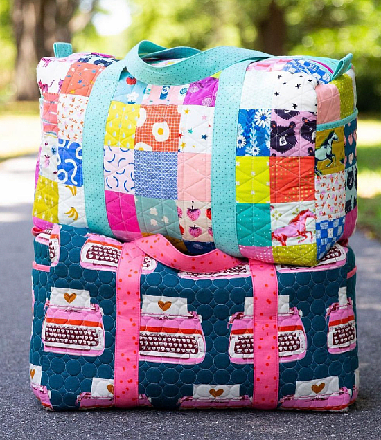 Patchwork Duffle Kit - Incl. all supplies