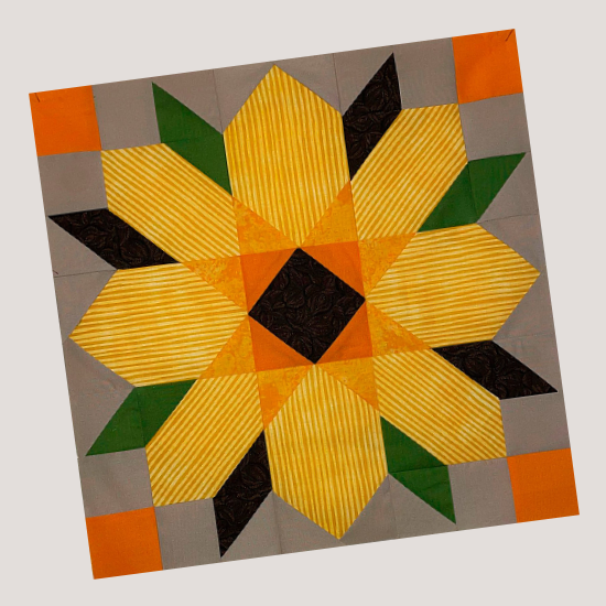 this-sunflower-block-has-the-look-of-a-barn-quilt-quilting-digest