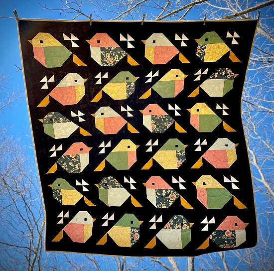 Sparrows Quilt Pattern