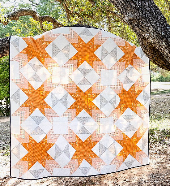 Wood Lily Quilt Block Pattern