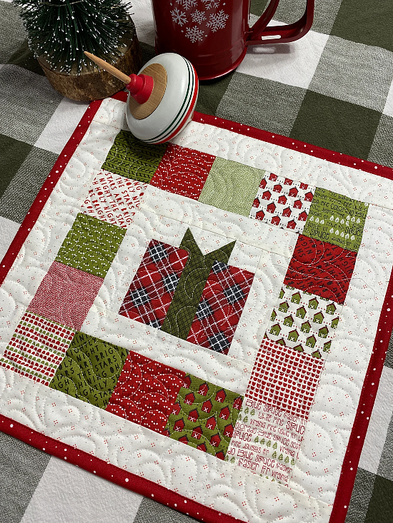 P is for Present Quilt Pattern