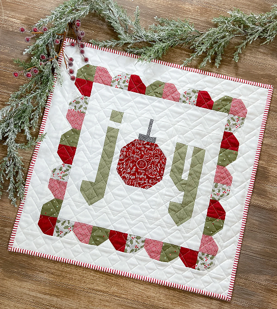 Joy Mini Quilt Pattern