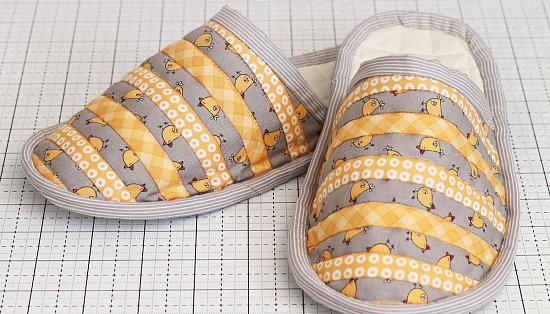 Quilted Slippers Tutorial