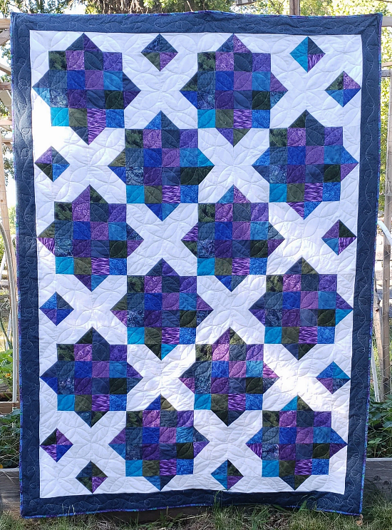Arkansas Crossing Twin Quilt Pattern 