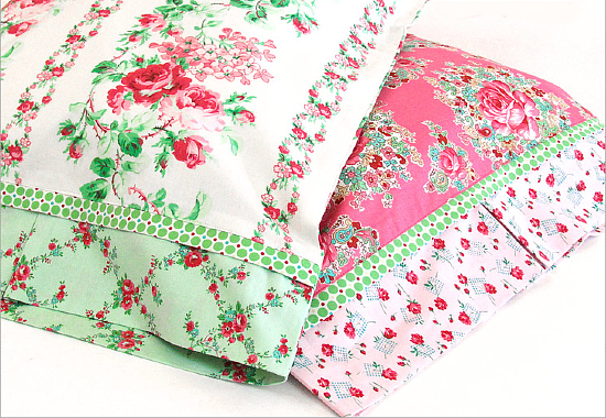 Pillowcase with Decorative Pleated Cuff Tutorial