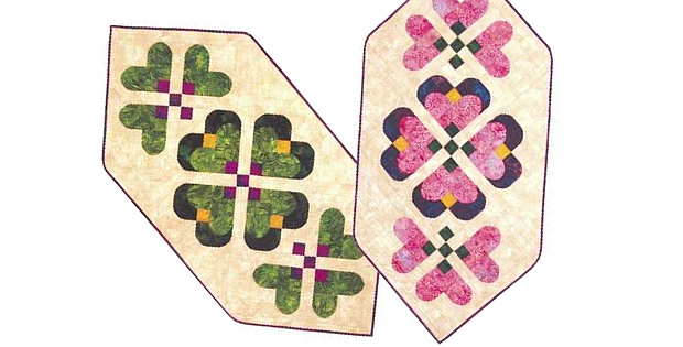 Lucky Hearts Table Runner Pattern