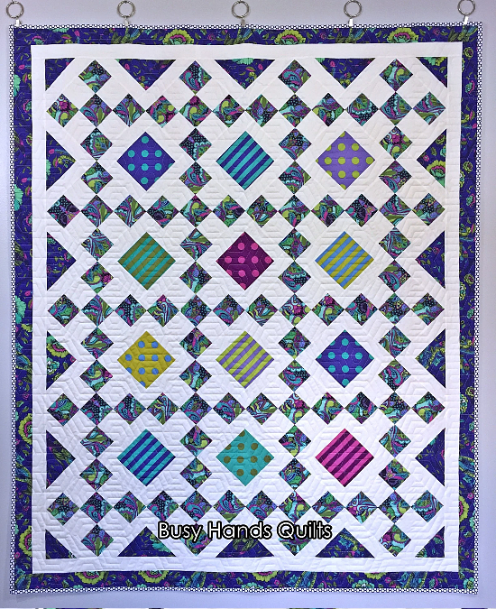 Granny's Square Patch Quilt Pattern