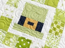 L is for Lucky Quilt Pattern