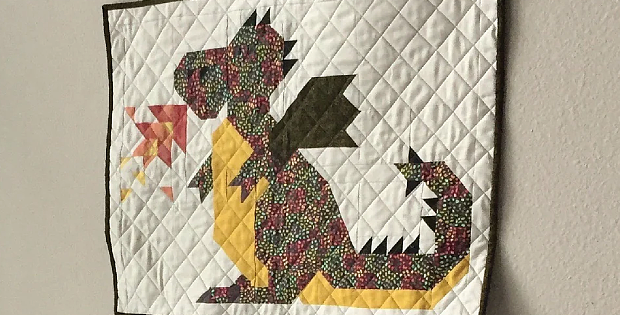 This Fun Dragon is Sure to Make Everyone Smile - Quilting Digest