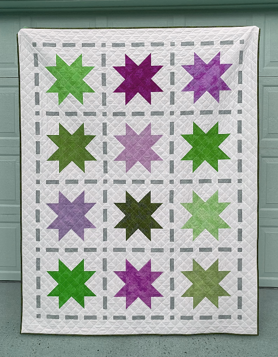 Stitches & Stars Quilt Pattern
