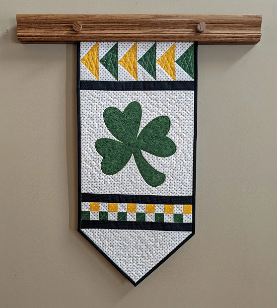 Luck of the Irish Quilted Wall Hanging Pattern