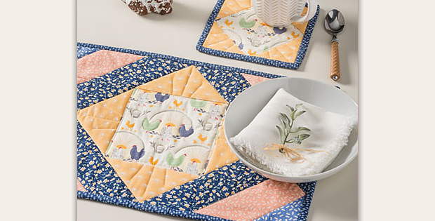 Easy Geese Table Set Pattern