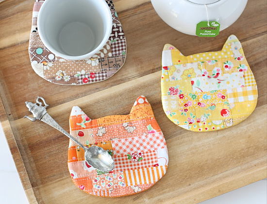 Cute Cat Coasters