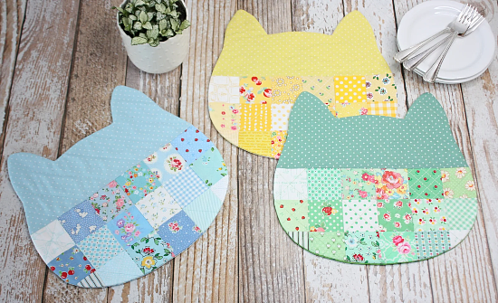 Cosy Cat Placemats Pattern