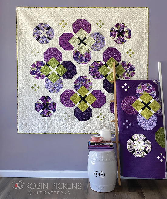 Pansy Face Quilt Pattern