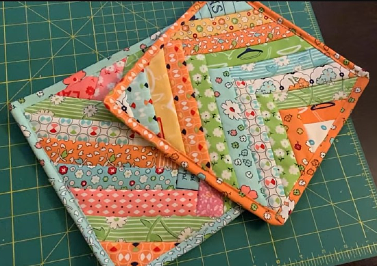 Turn Scraps Into Quick and Easy Potholders