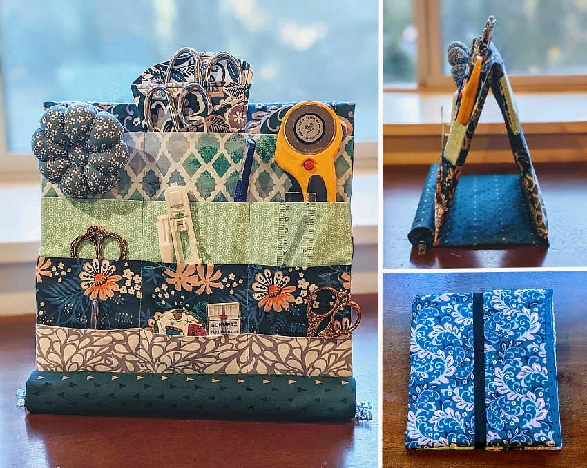 Use Fabric You Love for a Stand-up Organizer - Quilting Digest