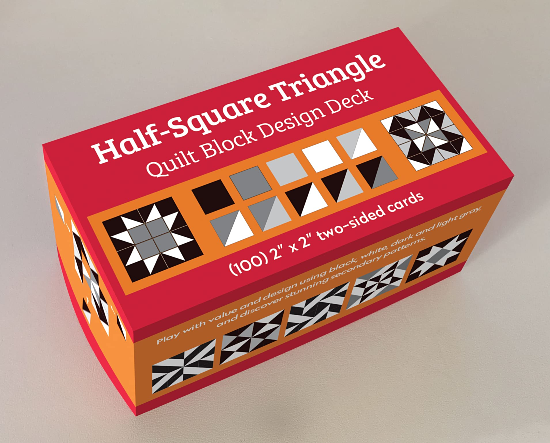 Half-Square Triangle Quilt Block Design Deck