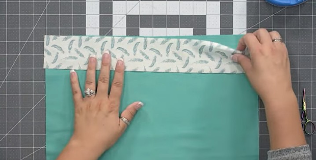 How to Align Quilt Blocks and Pieces by Folding