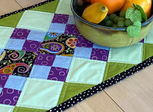 English Garden Quilted Table Runner Pattern